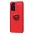 CaseUp Xiaomi Redmi Note 11 Kılıf Finger Ring Holder Kırmızı 2